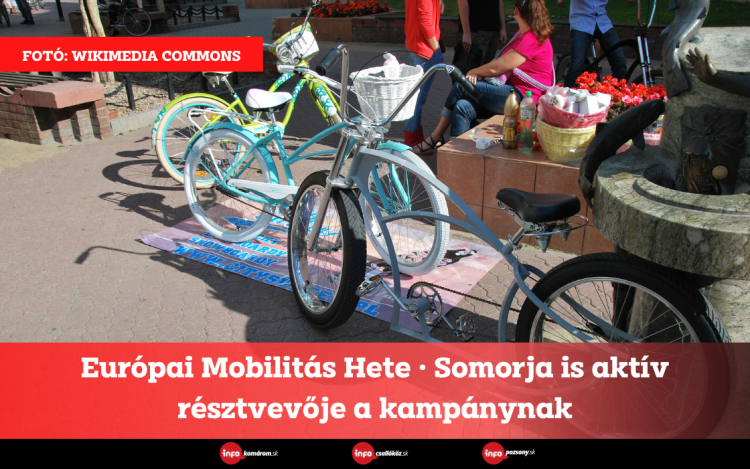 Európai Mobilitás Hete • Somorja is aktív résztvevője a kampánynak
