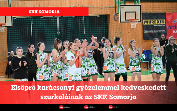 Elsöprő karácsonyi győzelemmel kedveskedett szurkolóinak az SKK Somorja