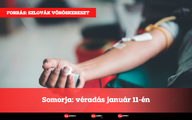 Somorja: véradás január 11-én