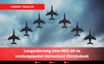 Lengyelország kész MiG-29-es vadászgépeket biztosítani Ukrajnának