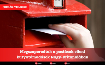 Megszaporodtak a postások elleni kutyatámadások Nagy-Britanniában