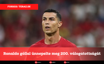 Ronaldo góllal ünnepelte meg 200. válogatottságát