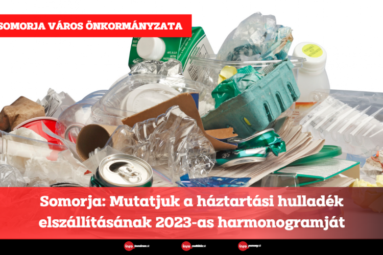 Somorja: Mutatjuk a háztartási hulladék elszállításának 2023-as harmonogramját