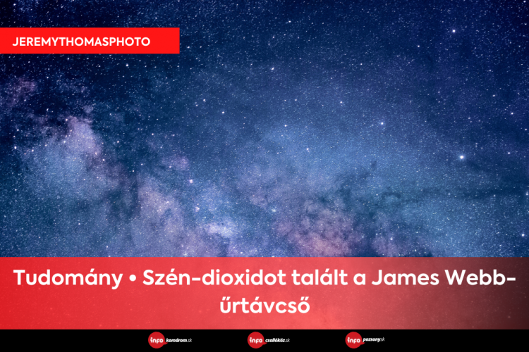 Tudomány • Szén-dioxidot talált a James Webb-űrtávcső