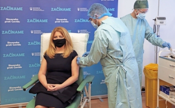 Üzent a főorvos, aki beoltotta Zuzana Čaputovát