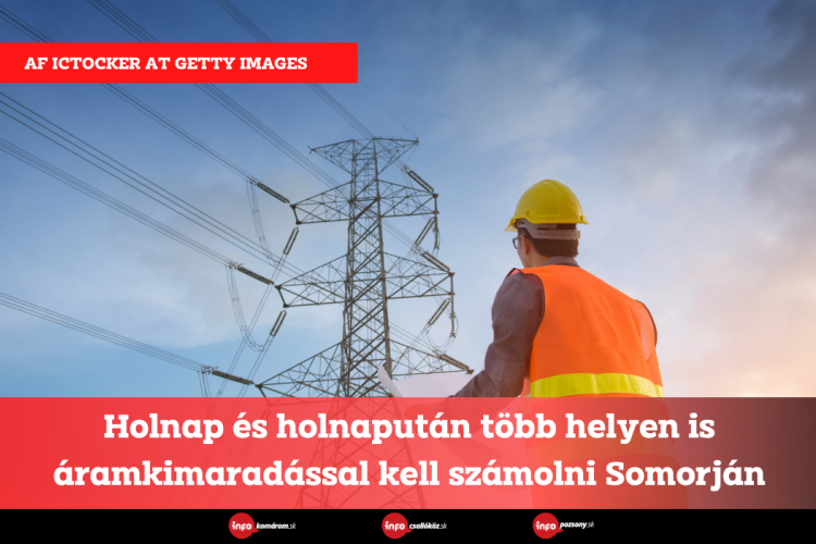 Holnap és holnapután több helyen is áramkimaradással kell számolni Somorján