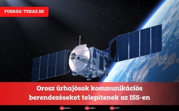 Orosz űrhajósok kommunikációs berendezéseket telepítenek az ISS-en
