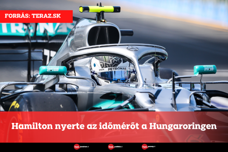 Hamilton nyerte az időmérőt a Hungaroringen