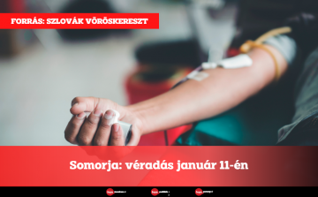 Somorja: véradás január 11-én