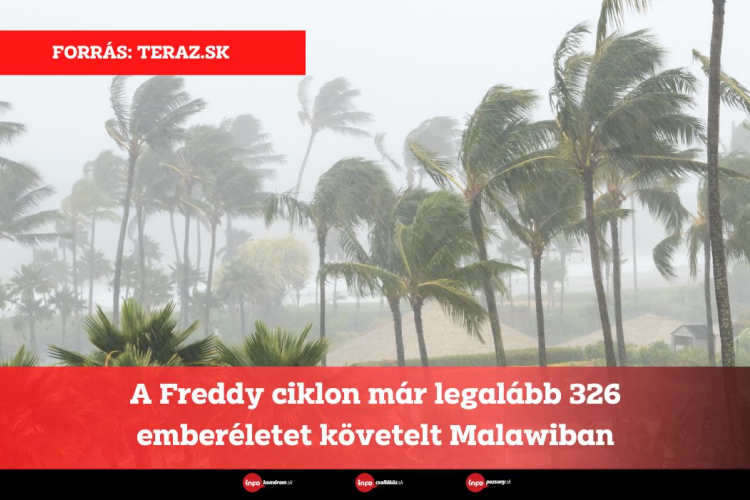 A Freddy ciklon már legalább 326 emberéletet követelt Malawiban