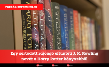 Egy sértődött rajongó eltünteti J. K. Rowling nevét a Harry Potter könyvekből