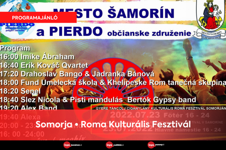 Somorja • Roma Kulturális Fesztivál