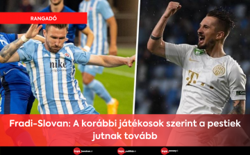 Fradi-Slovan: A korábbi játékosok szerint a pestiek jutnak tovább