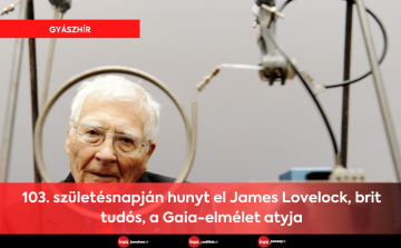 103. születésnapján hunyt el James Lovelock, brit tudós