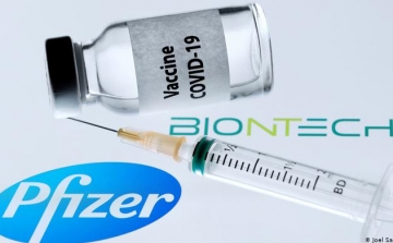 Zöld utat kapott az EU-ban a BioNTech és a Pfizer közös vakcinája