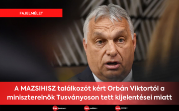 A MAZSIHISZ találkozót kért Orbán Viktortól a miniszterelnök Tusványoson tett kijelentései miatt