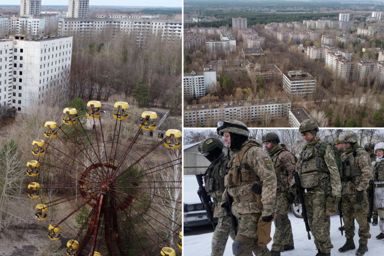 Háború: az oroszok elfoglalták Csernobilt
