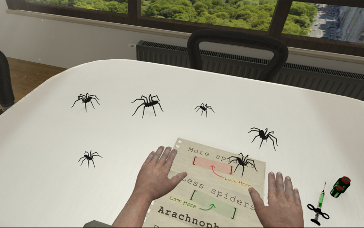 Virtuális valósággal gyógyítanák az arachnofóbiát