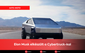 Elon Musk elkészült a Cybertruck-kal