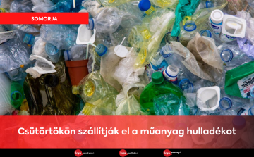 Somorja • Csütörtökön szállítják el a műanyag hulladékot