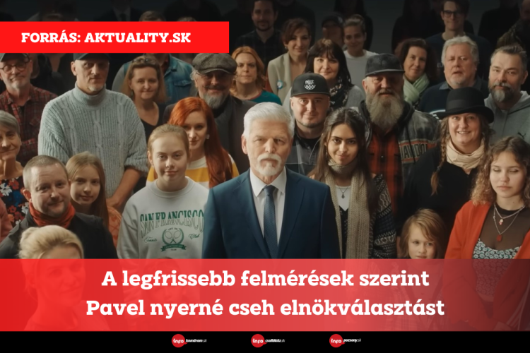A legfrissebb felmérések szerint Petr Pavel nyerné a cseh elnökválasztást