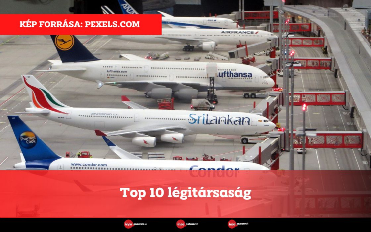 Top 10 légitársaság