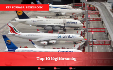 Top 10 légitársaság