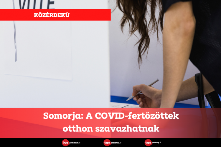 Somorja: A COVID-fertőzöttek otthon szavazhatnak