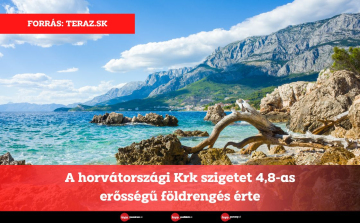 A horvátországi Krk szigetet 4,8-as erősségű földrengés érte