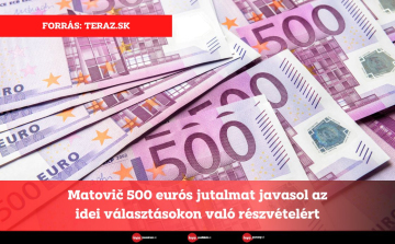 Matovič 500 eurós jutalmat javasol az idei választásokon való részvételért