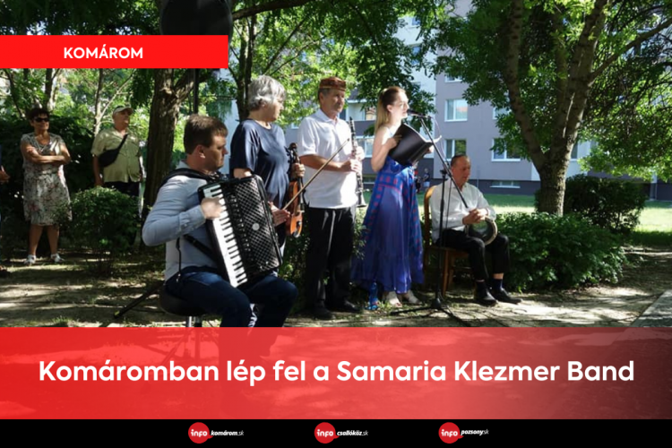 Komáromban lép fel a Samaria Klezmer Band