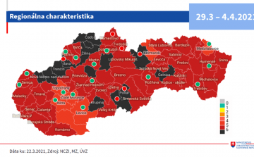 Koronavírus: 14 fekete járás maradt, a magyarlakta vidék javított