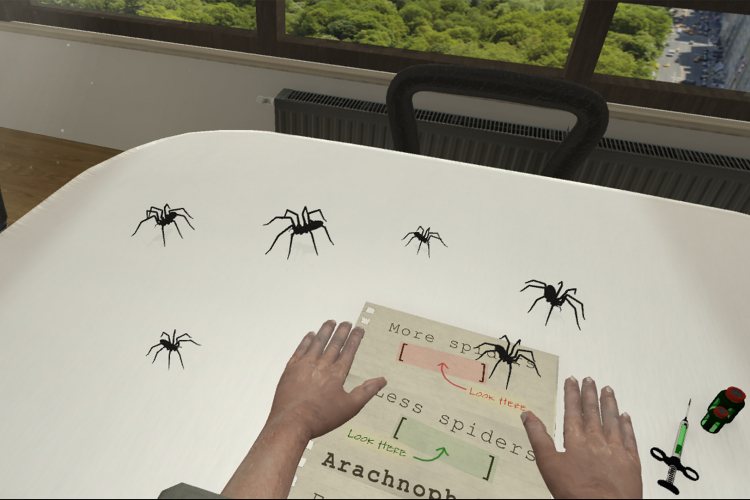 Virtuális valósággal gyógyítanák az arachnofóbiát