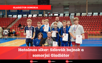 Hatalmas siker: Szlovák bajnok a somorjai Gladiátor