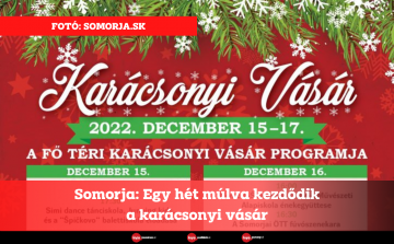 Somorja: Jövő héten kezdődik a karácsonyi vásár