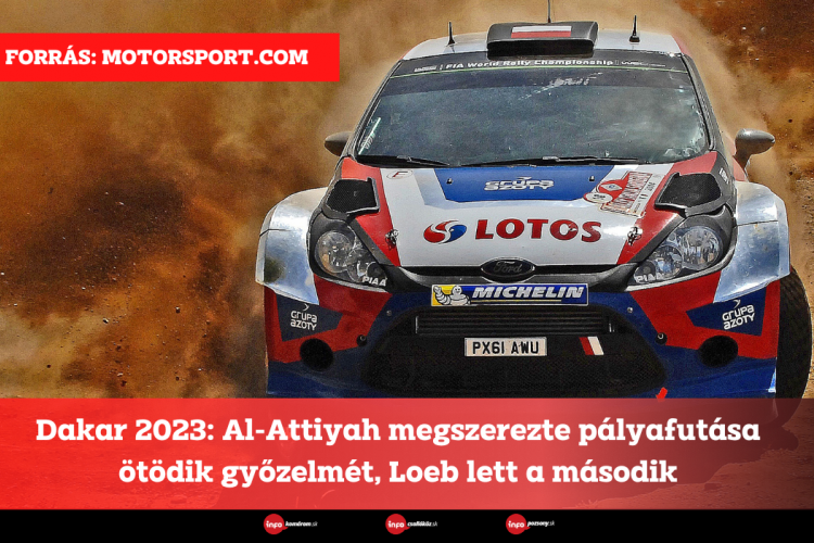 Dakar 2023: Al-Attiyah megszerezte pályafutása ötödik győzelmét, Loeb lett a második