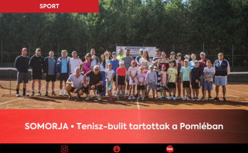 Somorja • Teniszbulit tartottak a Pomléban