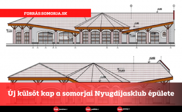 Új külsőt kap a somorjai Nyugdíjasklub épülete
