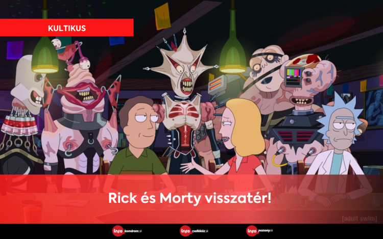 Rick és Morty visszatér! 