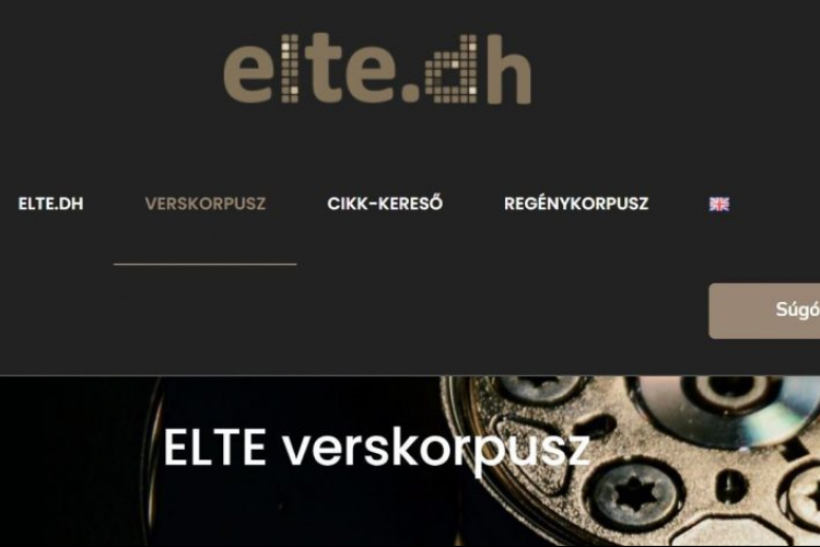 ELTE: Magyar költők műveiből jött létre egy új, ingyenes adatbázis