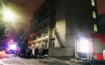 Tűz ütött ki egy ukrajnai Covid-kórházban, többen meghaltak