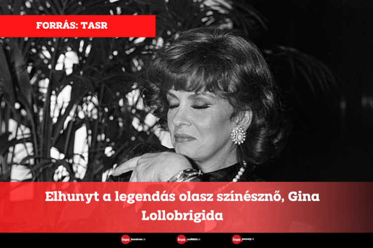 Elhunyt a legendás olasz színésznő, Gina Lollobrigida