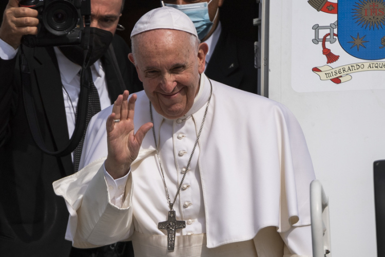 Ferenc pápa a hazaútról üzent Szlovákiának