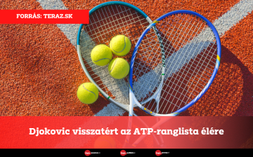 Djokovic visszatért az ATP-ranglista élére