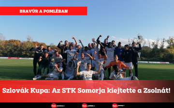Szlovák Kupa: Az STK Somorja kiejtette a Zsolnát! 