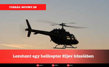 Lezuhant egy helikopter Kijev közelében