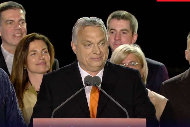 Videó: Orbán Viktor győzelmi beszéde 