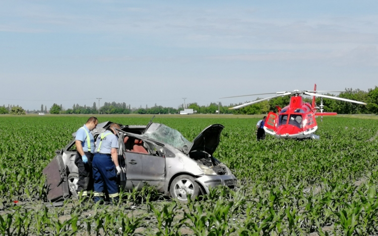 Súlyos baleset történt Dunaszerdahely mellett