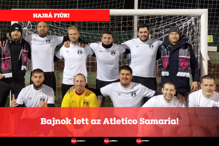 Bajnok lett az Atletico Samaria!