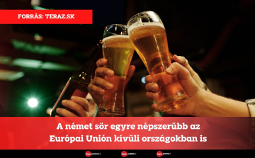 A német sör egyre népszerűbb az Európai Unión kívüli országokban is